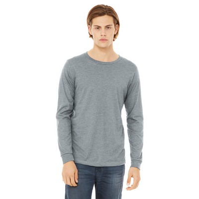 BELLA+CANVAS® Unisex Heather CVC Long Sleeve Tee