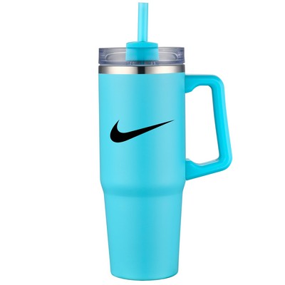 Aqueduct-VI 30 Oz. Tumbler Mugs with Straw (Double Walled)